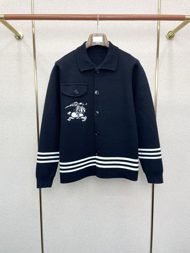 버버리 울 오버 셔츠 재킷