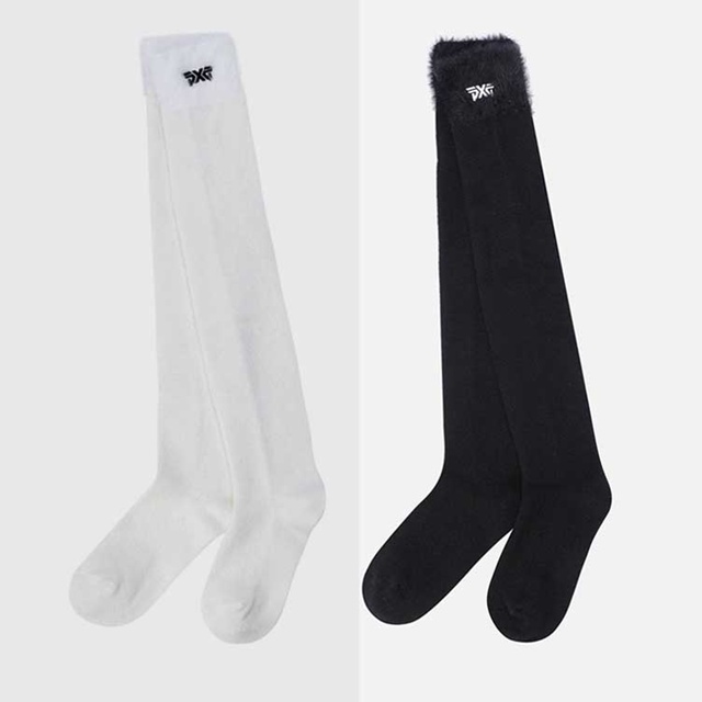 PXG 여성 겨울 롱 삭스 양말 세트 2칼라