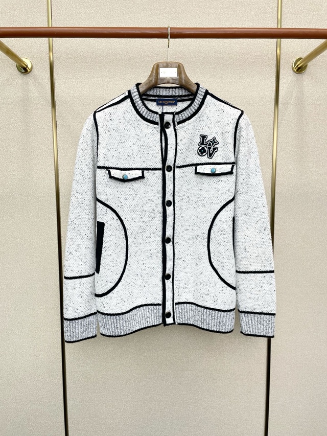 루이비통 루즈핏 니트 재킷 가디건