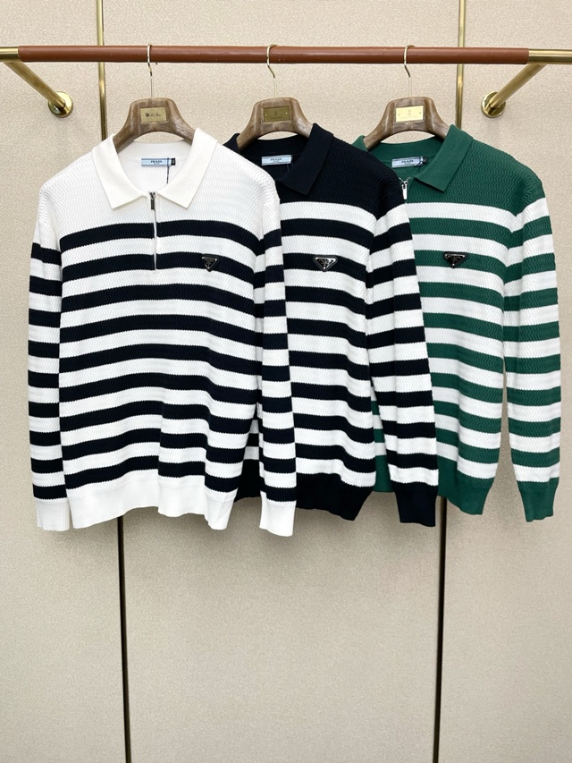 프라다 스프라이트 니트 스웨터 3칼라