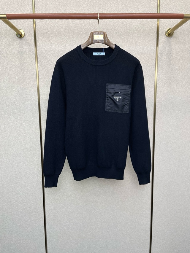 프라다 삼각로고 니트 스웨터