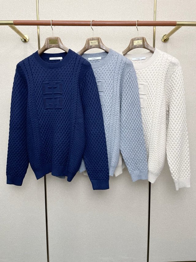지방시 니트 스웨터 3칼라