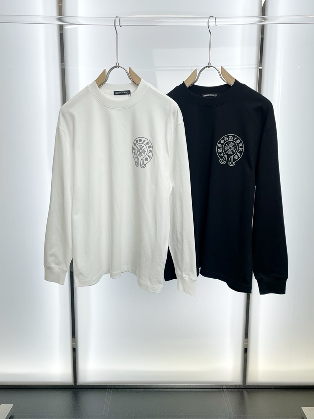 크롬하츠 라운드 긴팔티 2칼라