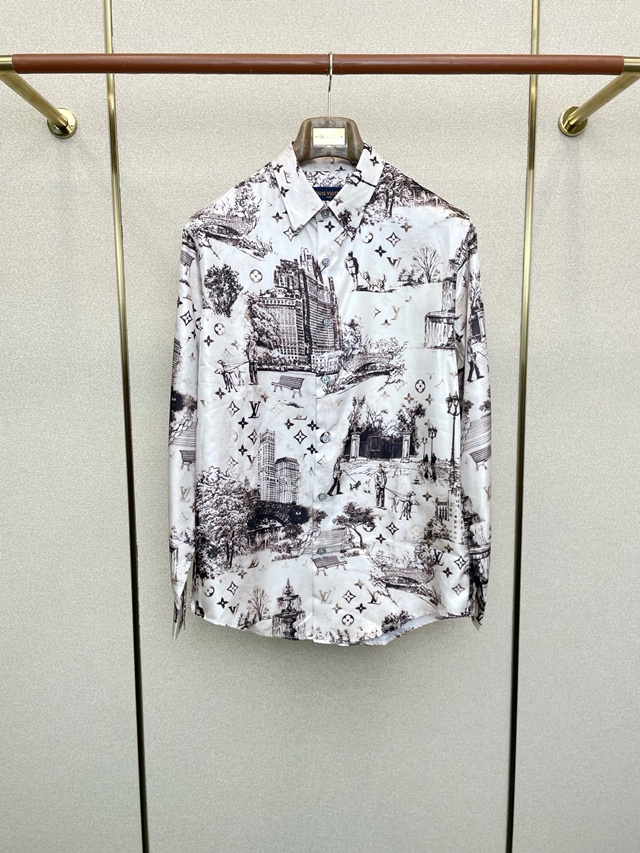 루이비통 모노그램 긴팔 셔츠 남방