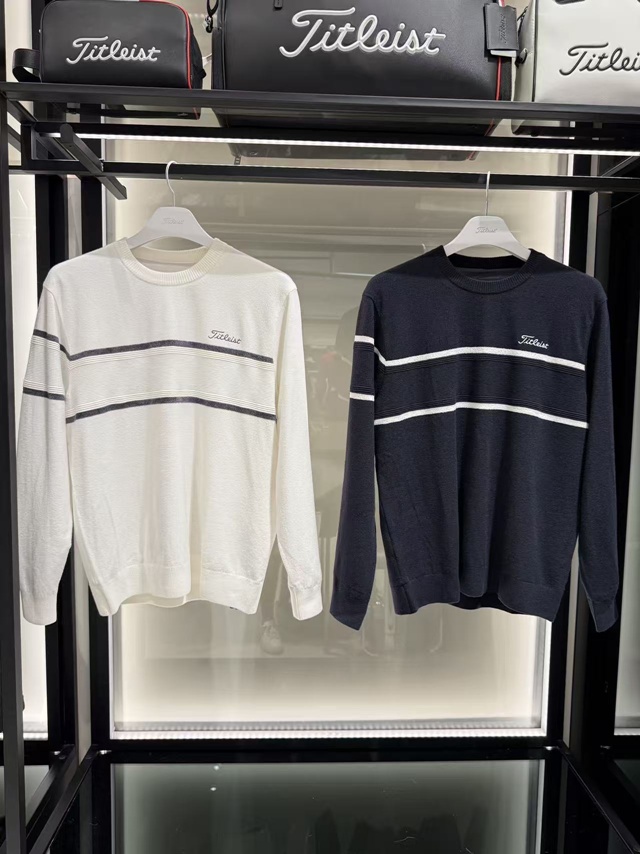타이틀리스트 남성 니트 스웨터 2칼라