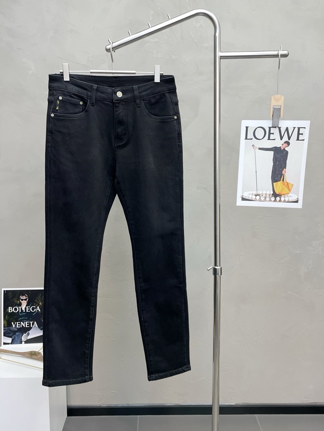 펜디 기모 데님 바지 팬츠