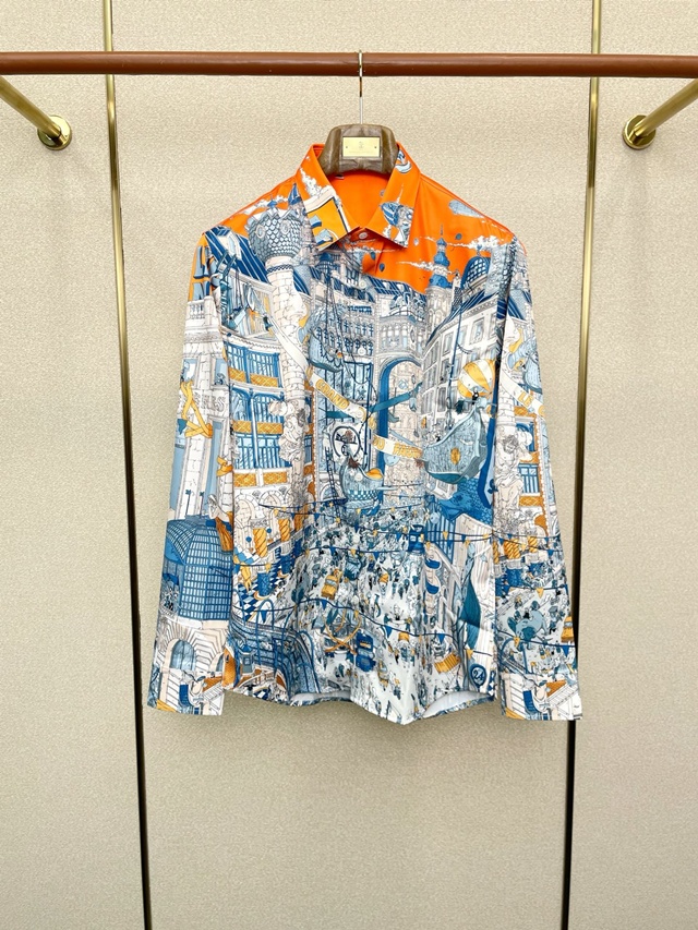 에르메스 긴팔 셔츠 남방