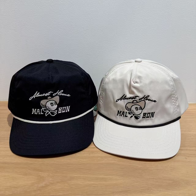 말본 남성 레더캡 볼캡 골프 모자 2칼라