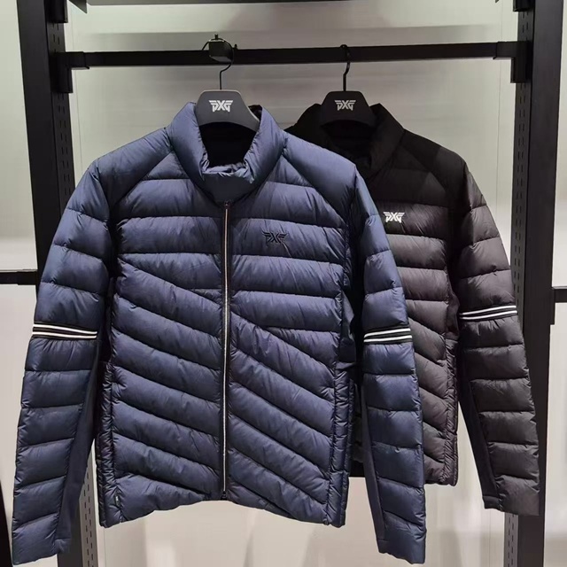 PXG 남성 윈터 퍼포먼스 스윙 다운 재킷 경량 패딩 2칼라
