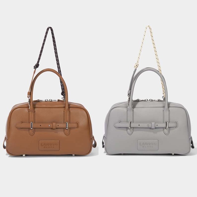 랑방블랑 레더 3-WAY 토트백 가방 2칼라