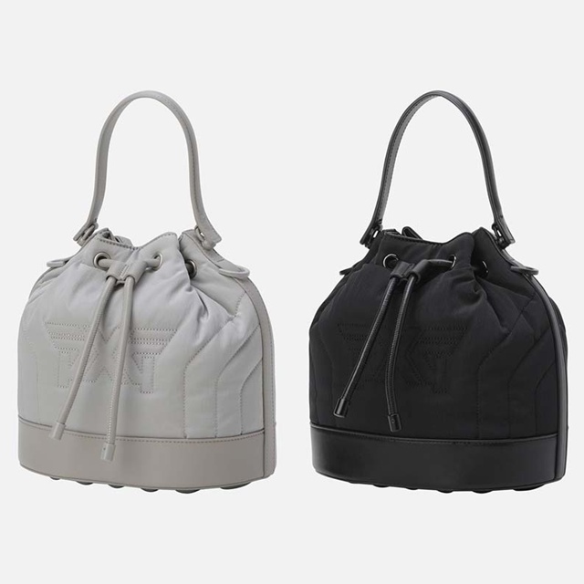 PXG 여성 겨울 패딩 버킷백 가방 2칼라