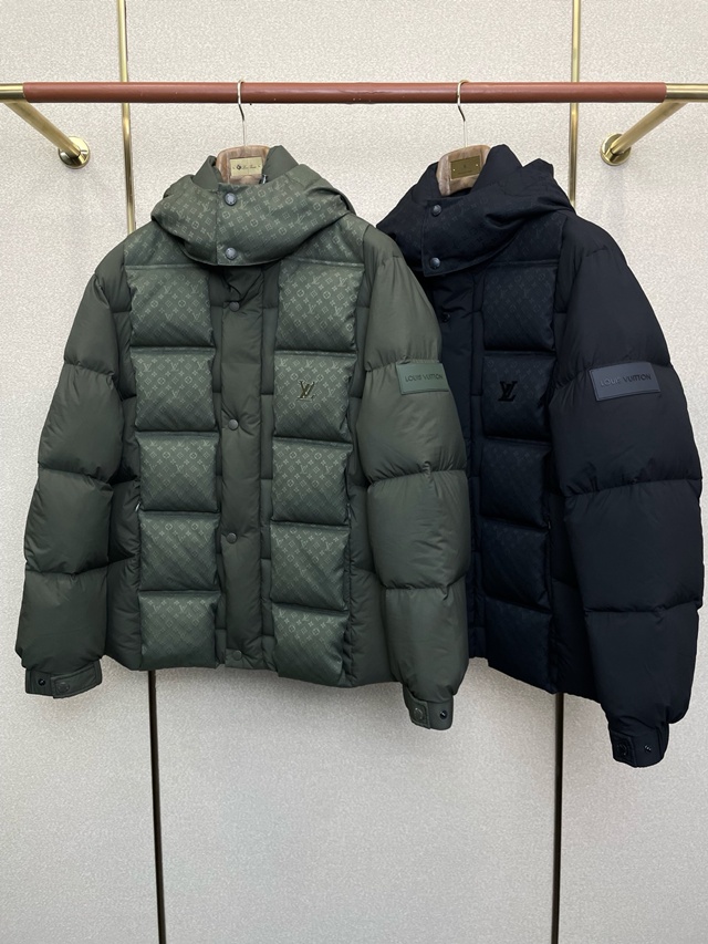 루이비통 푸퍼 다운 재킷 패딩 2칼라