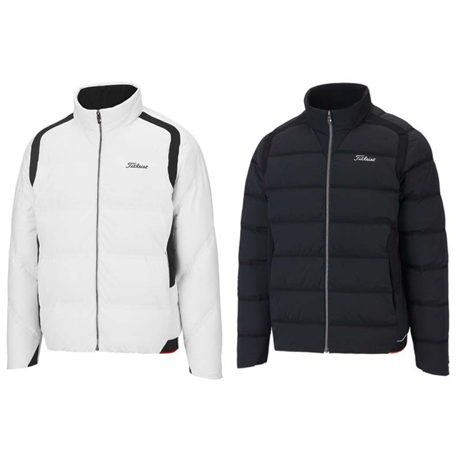 타이틀리스트 남성 스윙 다운 재킷 경량 패딩 2칼라