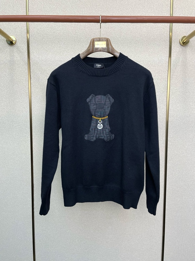 펜디 강아지 니트 스웨터