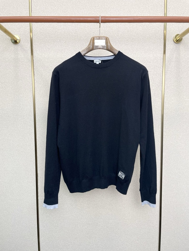 로에베 라운드 니트 스웨터