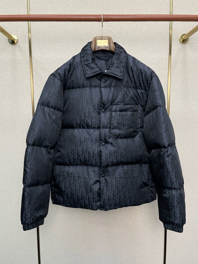 디올 오블리크 다운 재킷 패딩 점퍼