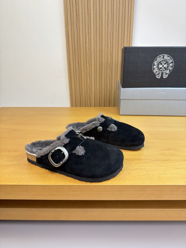 크롬하츠 시어링 슬리퍼