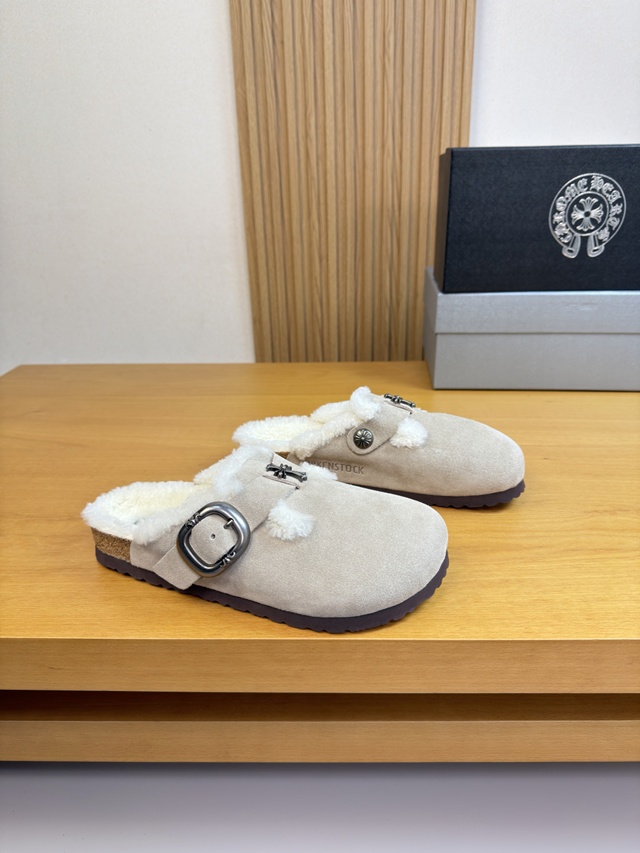 크롬하츠 시어링 슬리퍼