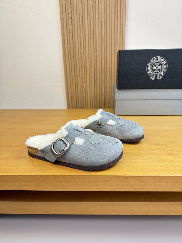 크롬하츠 시어링 슬리퍼