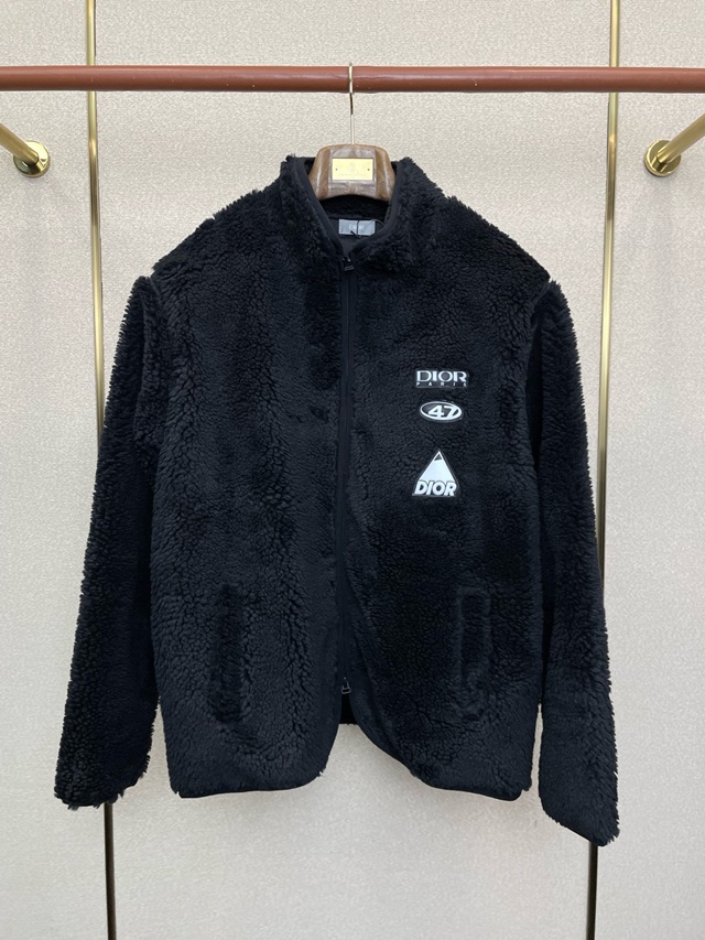 디올 47 플리스 블루종 후리스