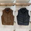 프라다 후드 베스트 집업 조끼 2칼라