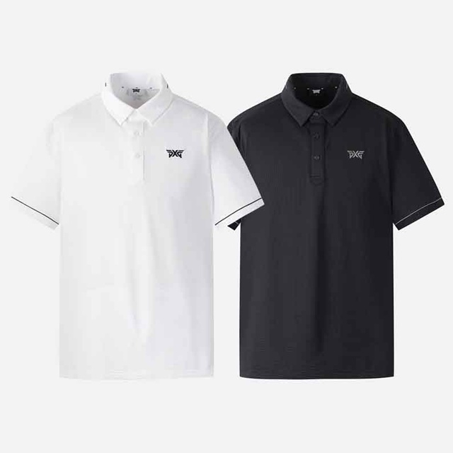 PXG 남성 폴로 뉴 페브릭 카라 반팔티 2칼라