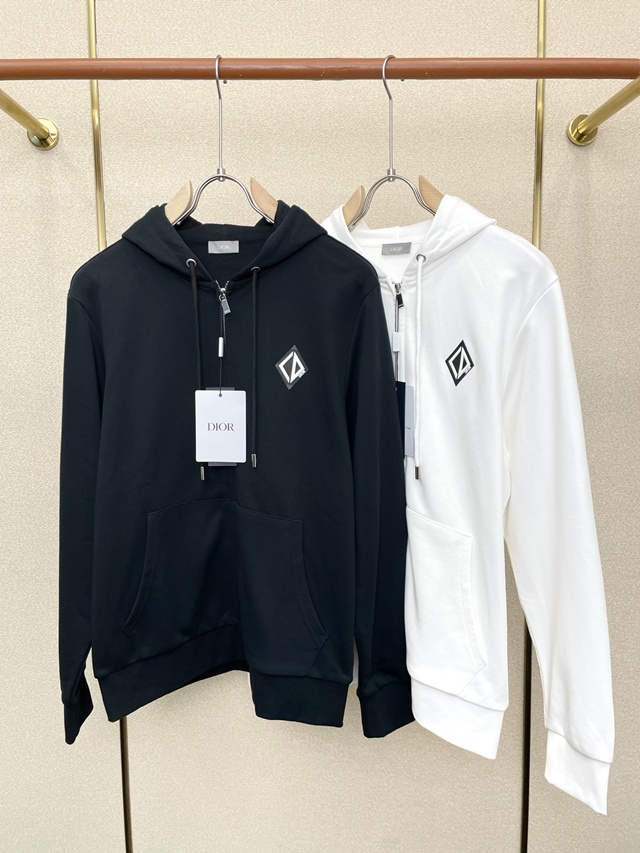 디올 집업 후디 후드집업 트레이닝 자켓 2칼라