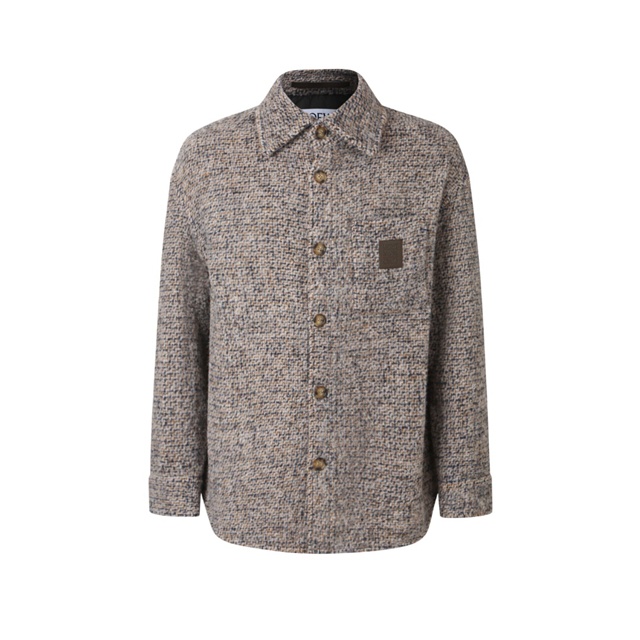 로에베 울혼방 셔츠 코트