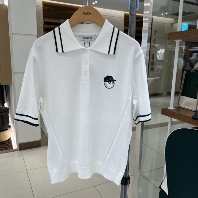 말본 여성 폴로 카라 반팔티