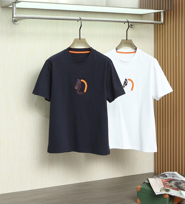 에르메스 반팔 티셔츠 2칼라