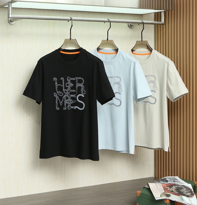 에르메스 반팔 티셔츠 3칼라