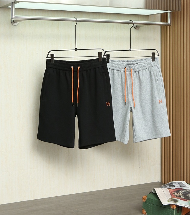 에르메스 밴딩 반바지 쇼츠 2칼라