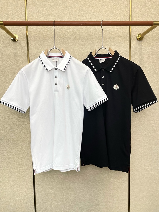 몽클레어 폴로 셔츠 카라 반팔티 2칼라