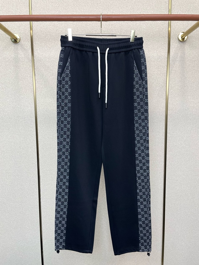 구찌 트랙 팬츠 밴딩 바지 트레이닝 하의
