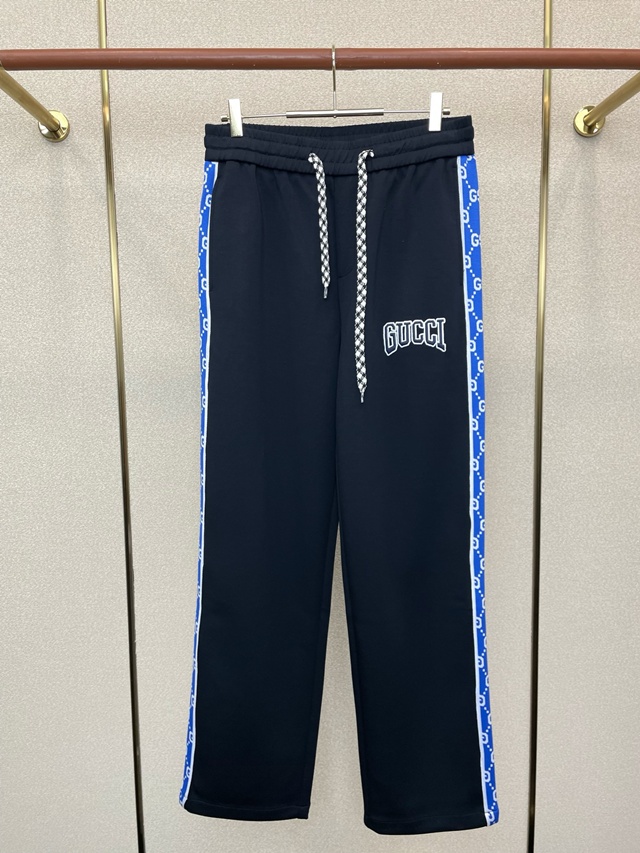 구찌 트랙 팬츠 밴딩 바지 트레이닝 하의