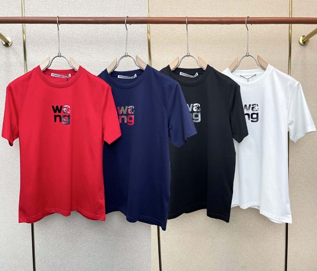 알렉산더왕 라운드 반팔티 티셔츠 4칼라