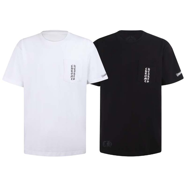 크롬하츠 라운드 반팔티 티셔츠 2칼라