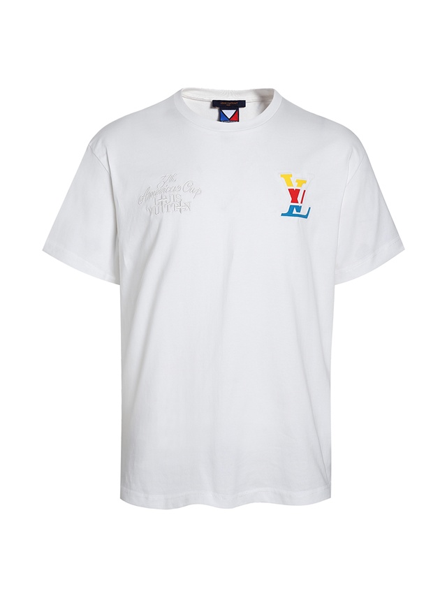 루이비통 그래픽 코튼 반팔티 티셔츠