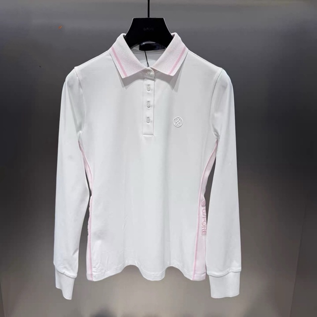 지포어 여성 폴로 셔츠 카라 긴팔티