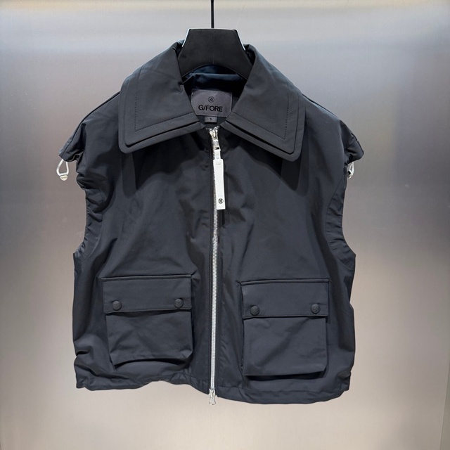 지포어 여성 풀집업 베스트 집업 조끼