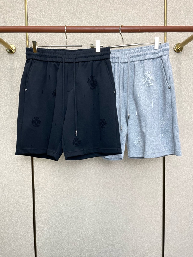 크롬하츠 밴딩 반바지 쇼츠 2칼라