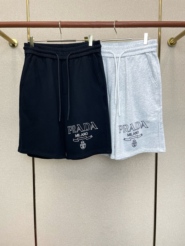 프라다 밴딩 반바지 쇼츠 2칼라