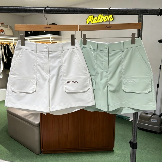 말본 여성 반바지 쇼츠 2칼라
