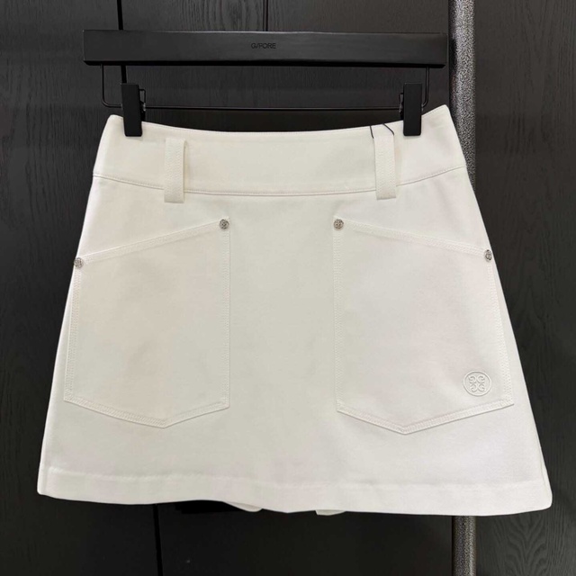 지포어 여성 데님 라이크 A라인 스커트