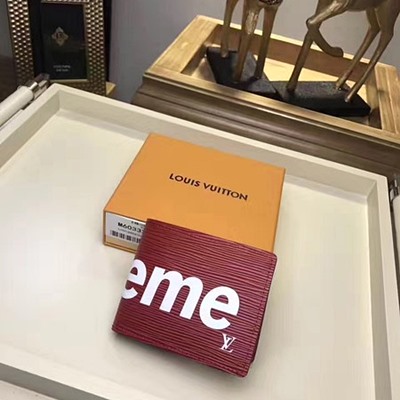 루이비통 브라짜 월릿 N60332 레드