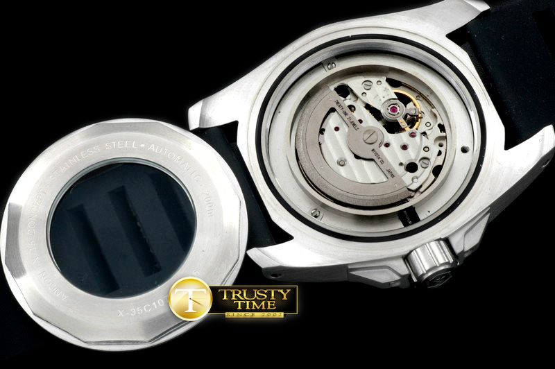 ancon X35 Concept II SS/RU Black Jap Miyota -ANC002