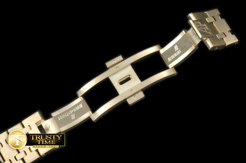 오데마피게 Royal Oak 15400 YG/YG White Swiss 2824 -AP0191A