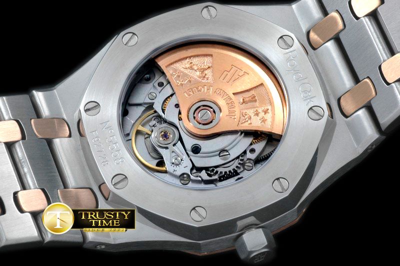 오데마피게 Royal Oak Jumbo Auto SS/RG TT Grey Swiss Eta 28242 -AP0215C