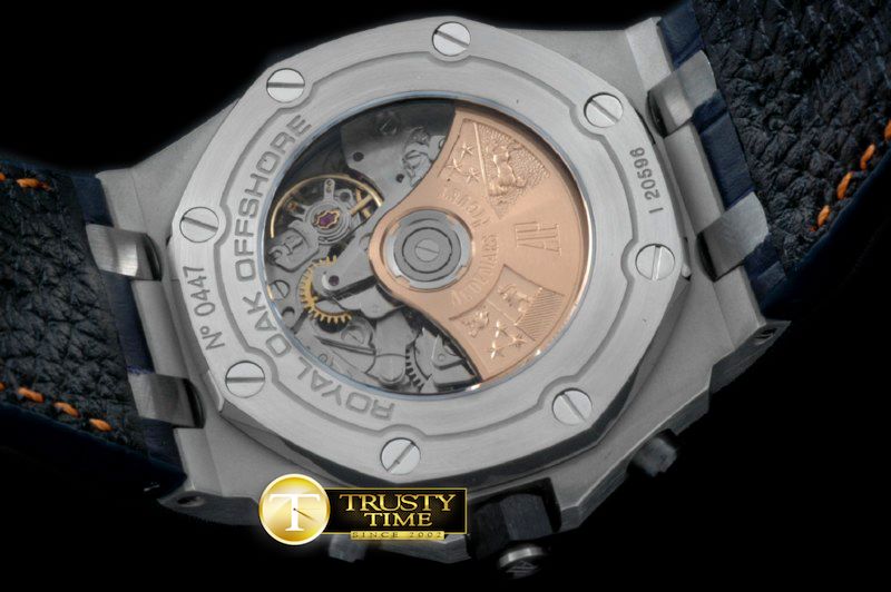 오데마피게 Royal Oak Chrono SS/LE Blue Theme A7750 -AP0247A