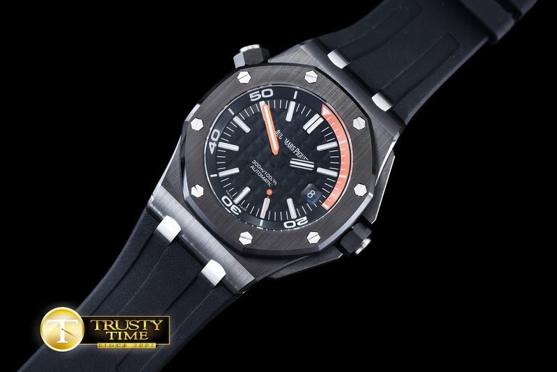 오데마피게 Royal Oak Diver Auto CER/RU V6F Black A2824/3120 -AP0336